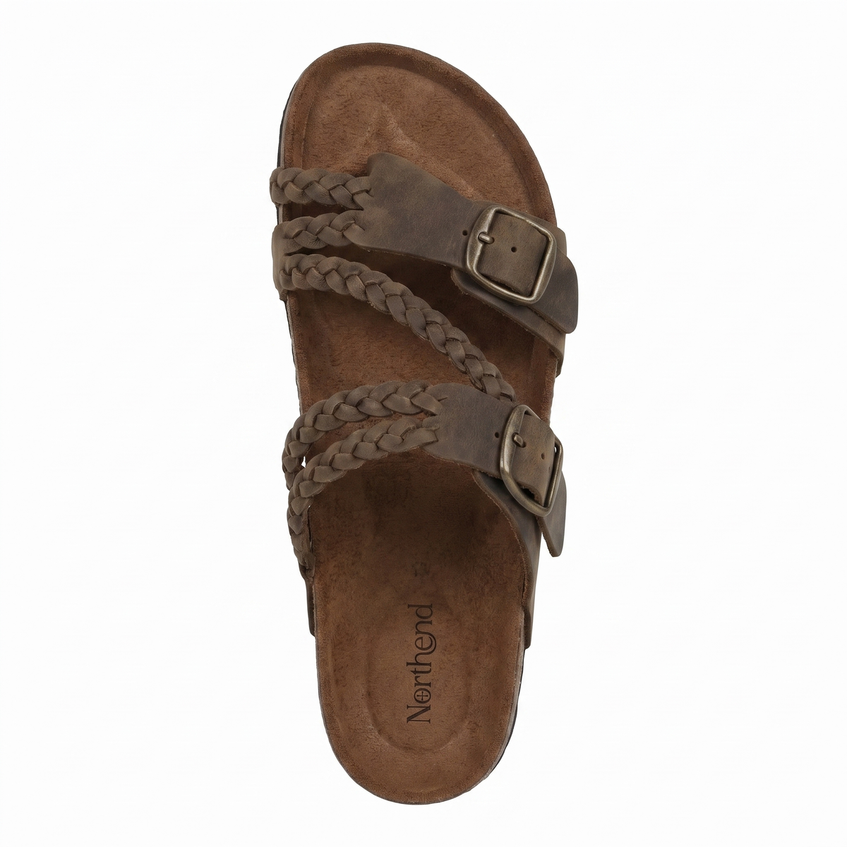 Hayleigh | Braided Cork Sandals