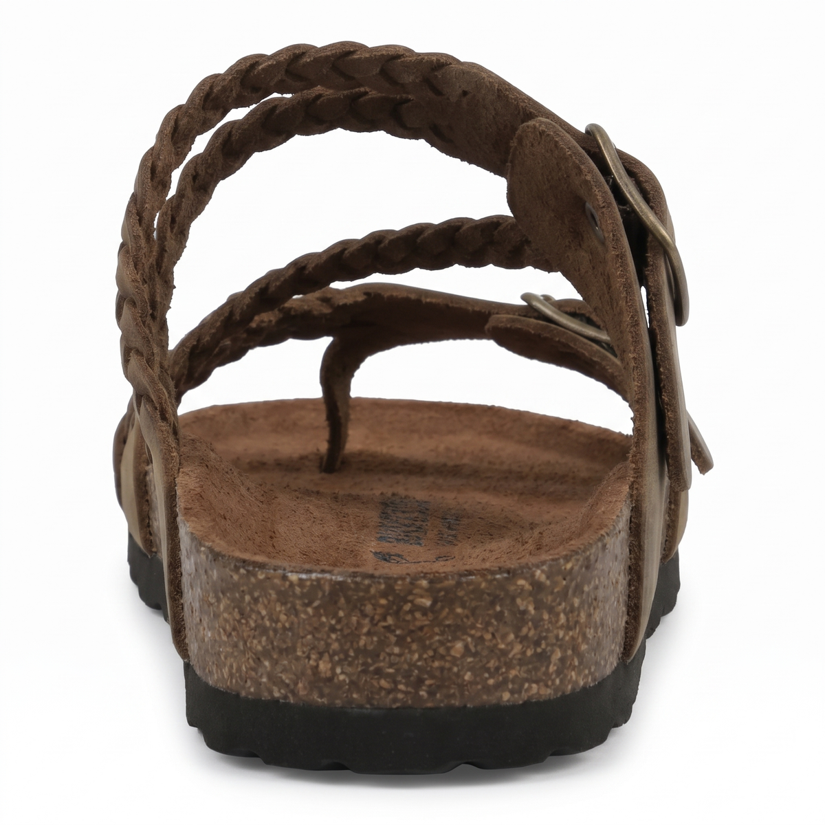 Hayleigh | Braided Cork Sandals