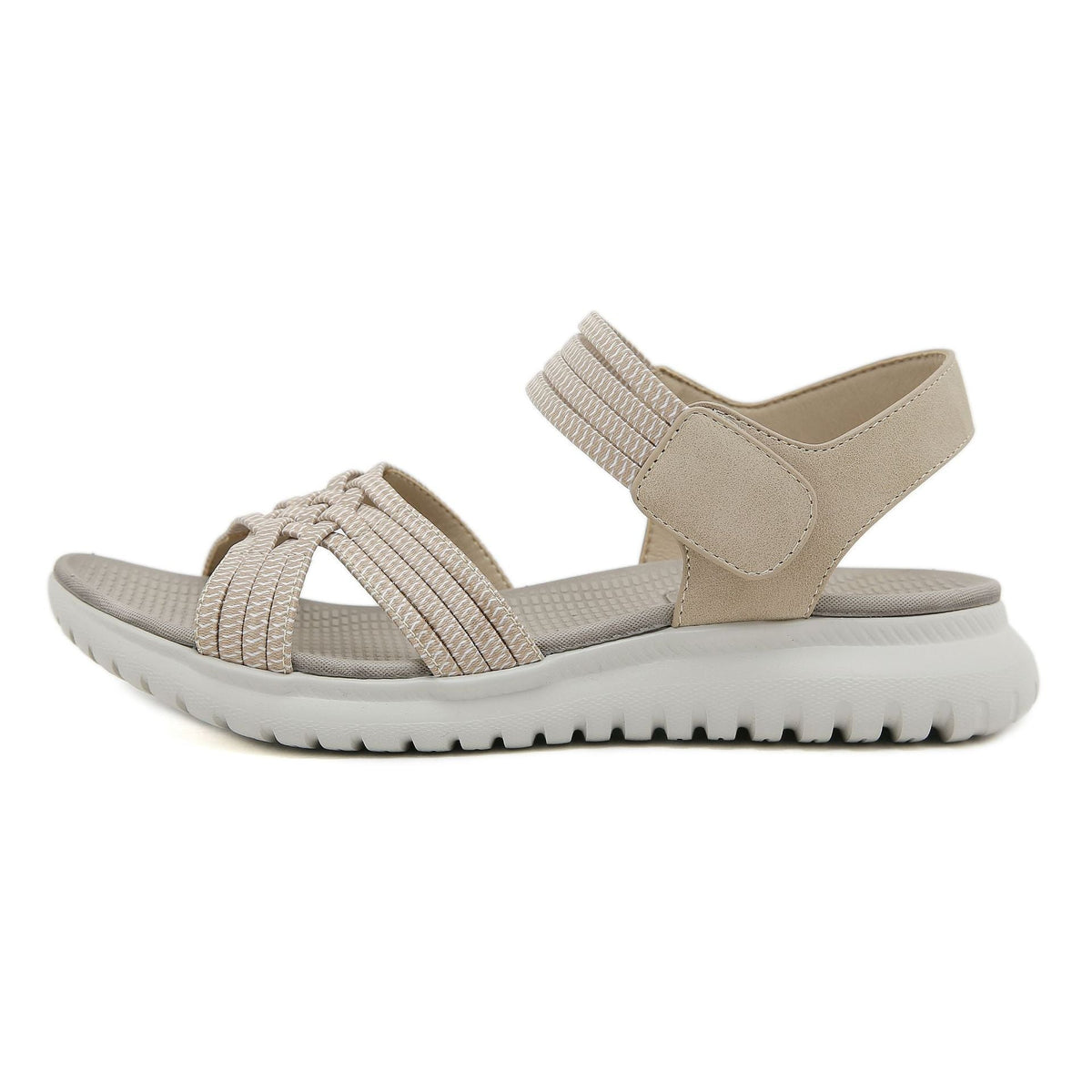 Christina | Woven Strap Comfort Sandals