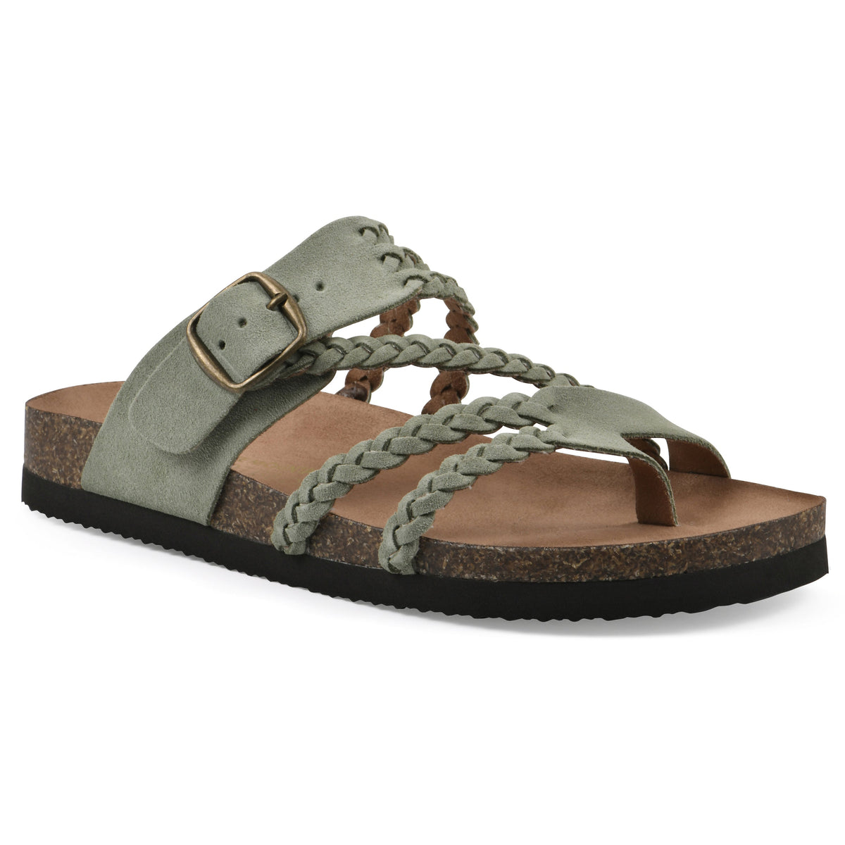 Hayleigh | Woven Strap Footbed Sandals