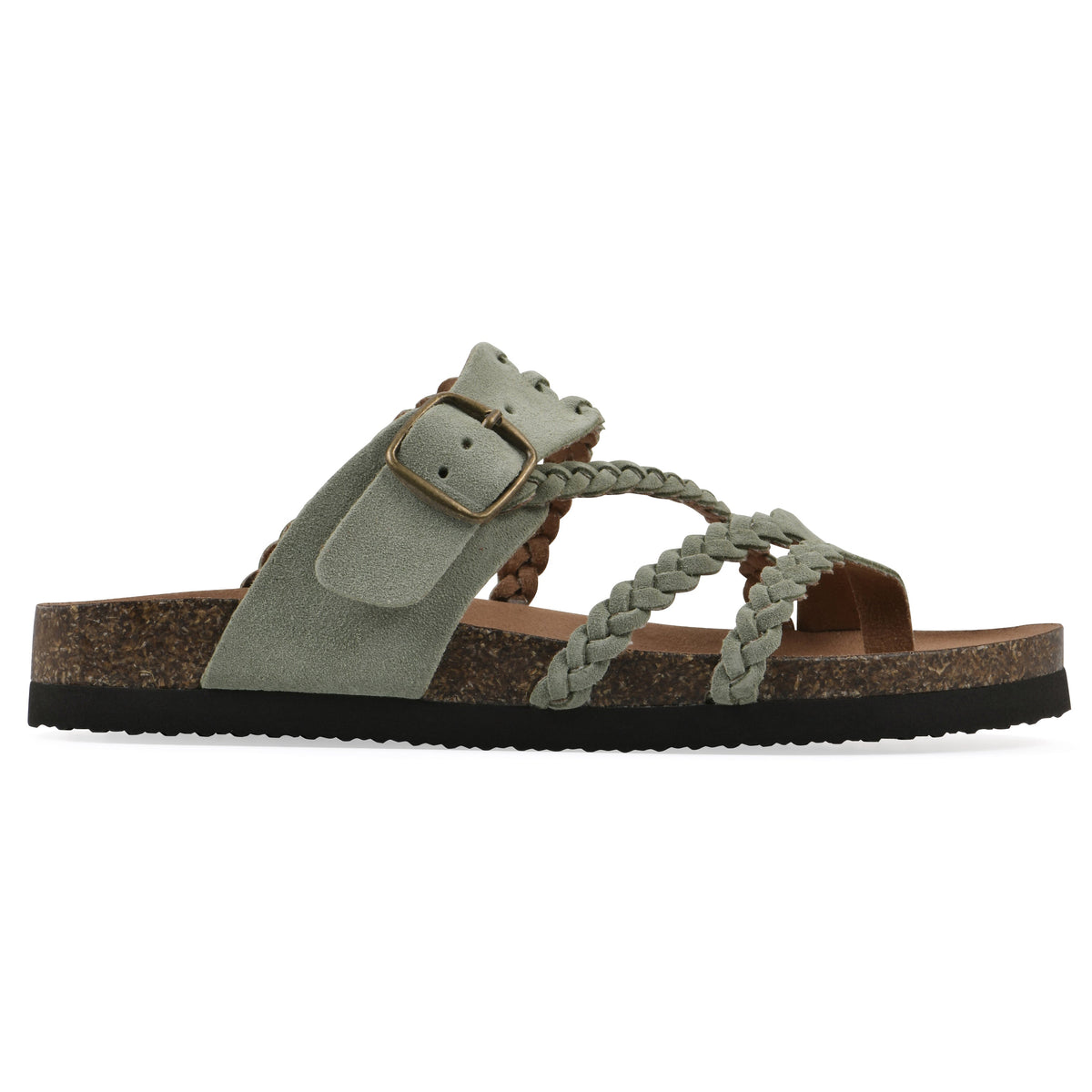 Hayleigh | Woven Strap Footbed Sandals