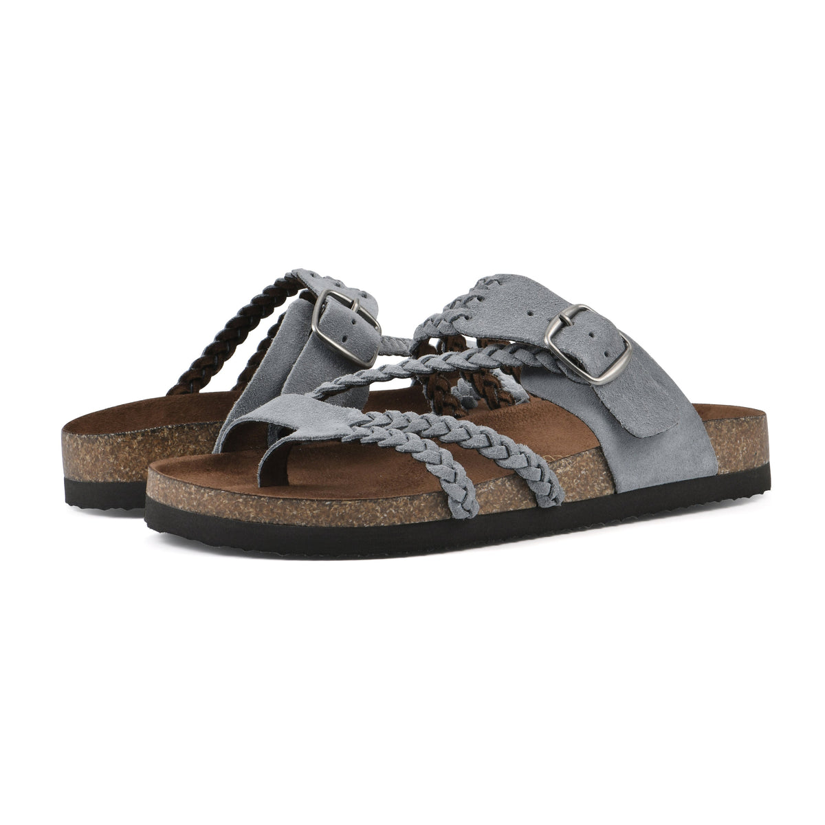 Hayleigh | Woven Strap Footbed Sandals