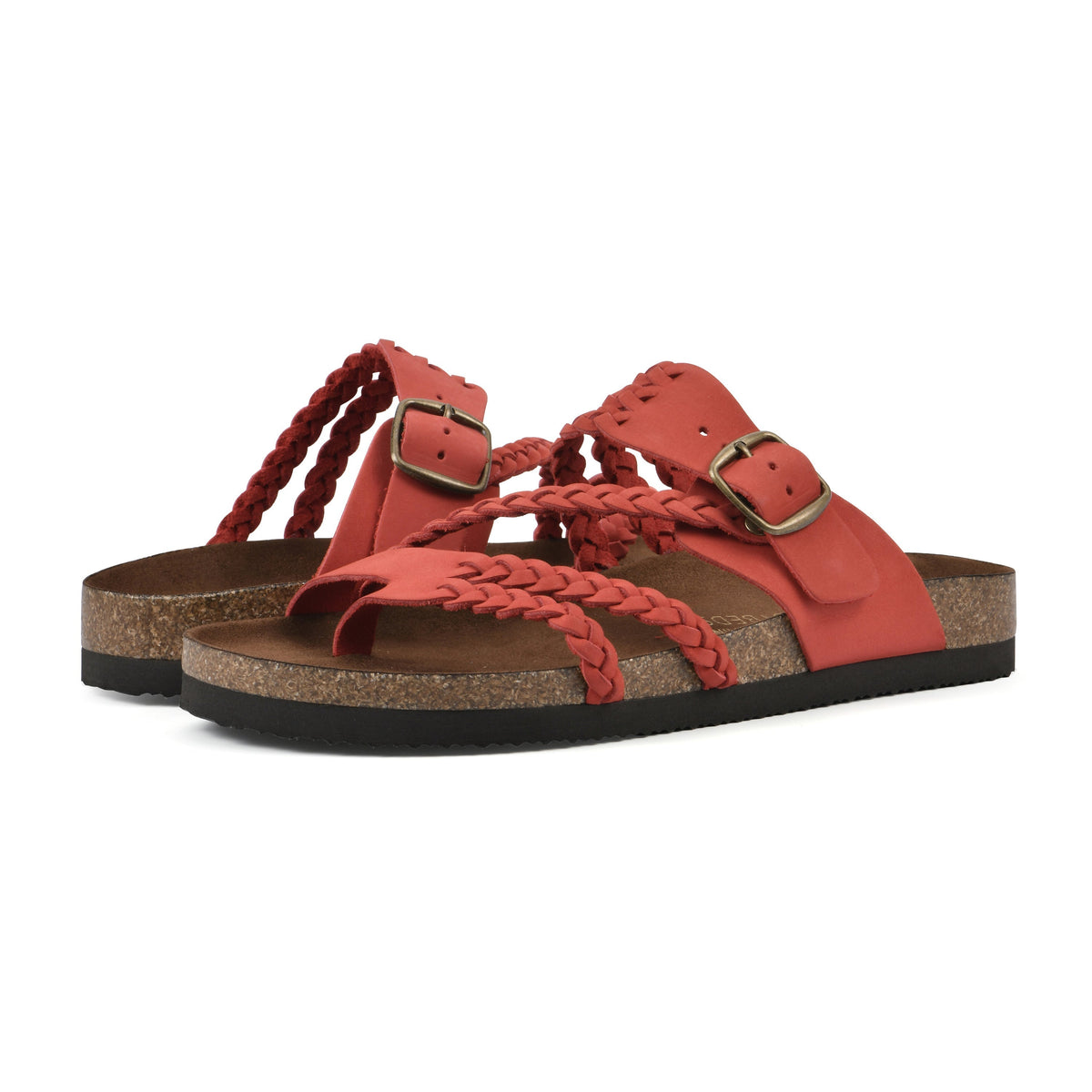 Hayleigh | Woven Strap Footbed Sandals