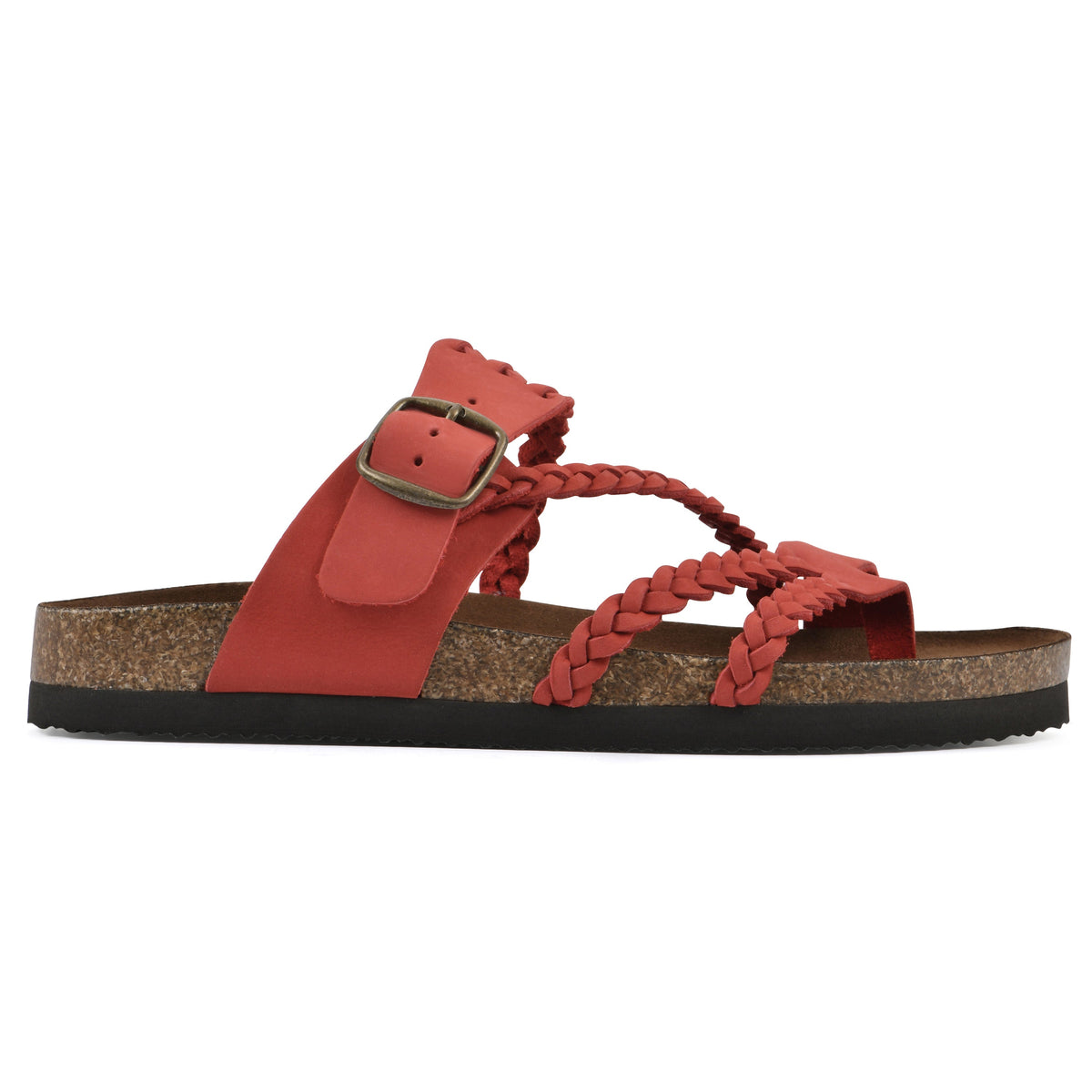 Hayleigh | Woven Strap Footbed Sandals