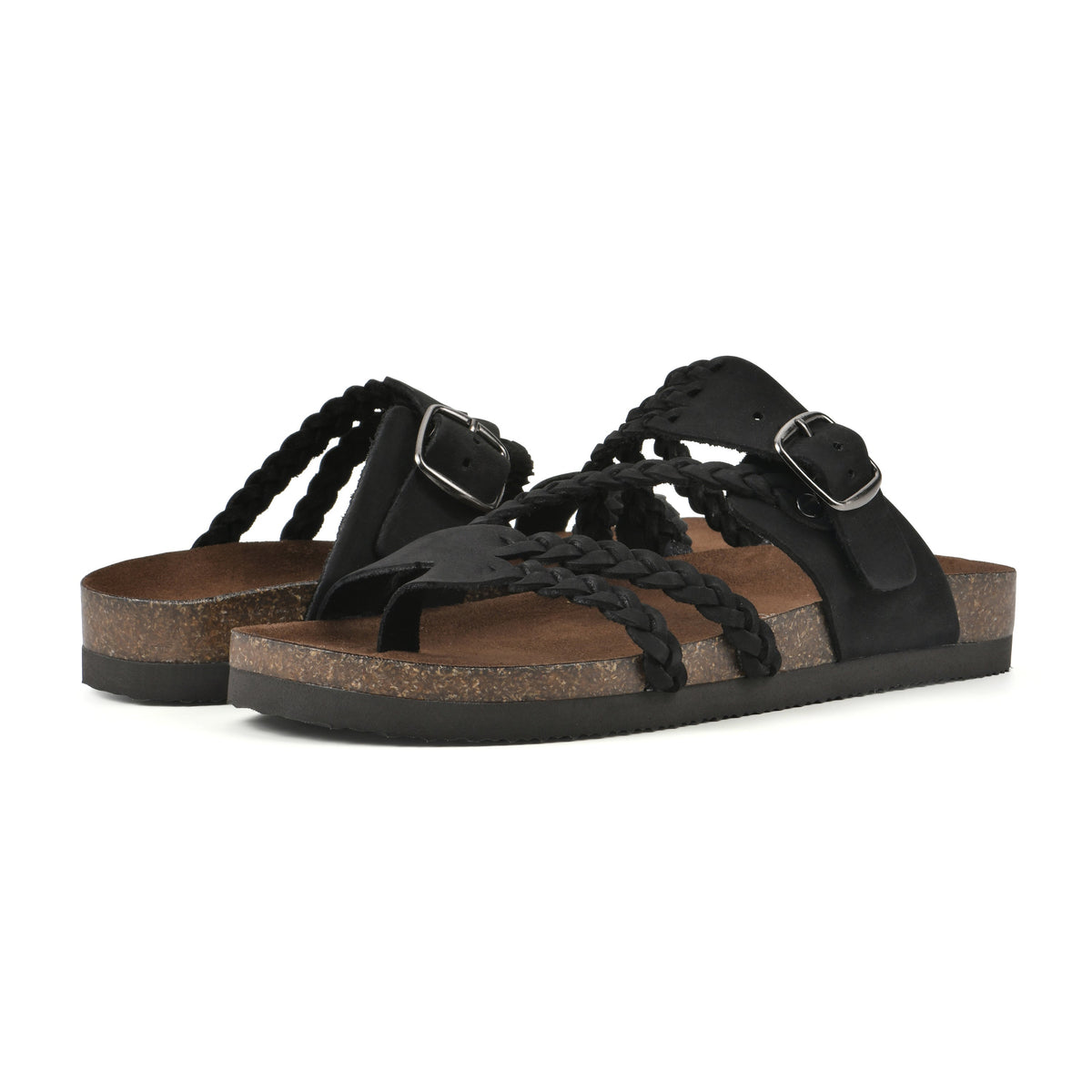 Hayleigh | Woven Strap Footbed Sandals