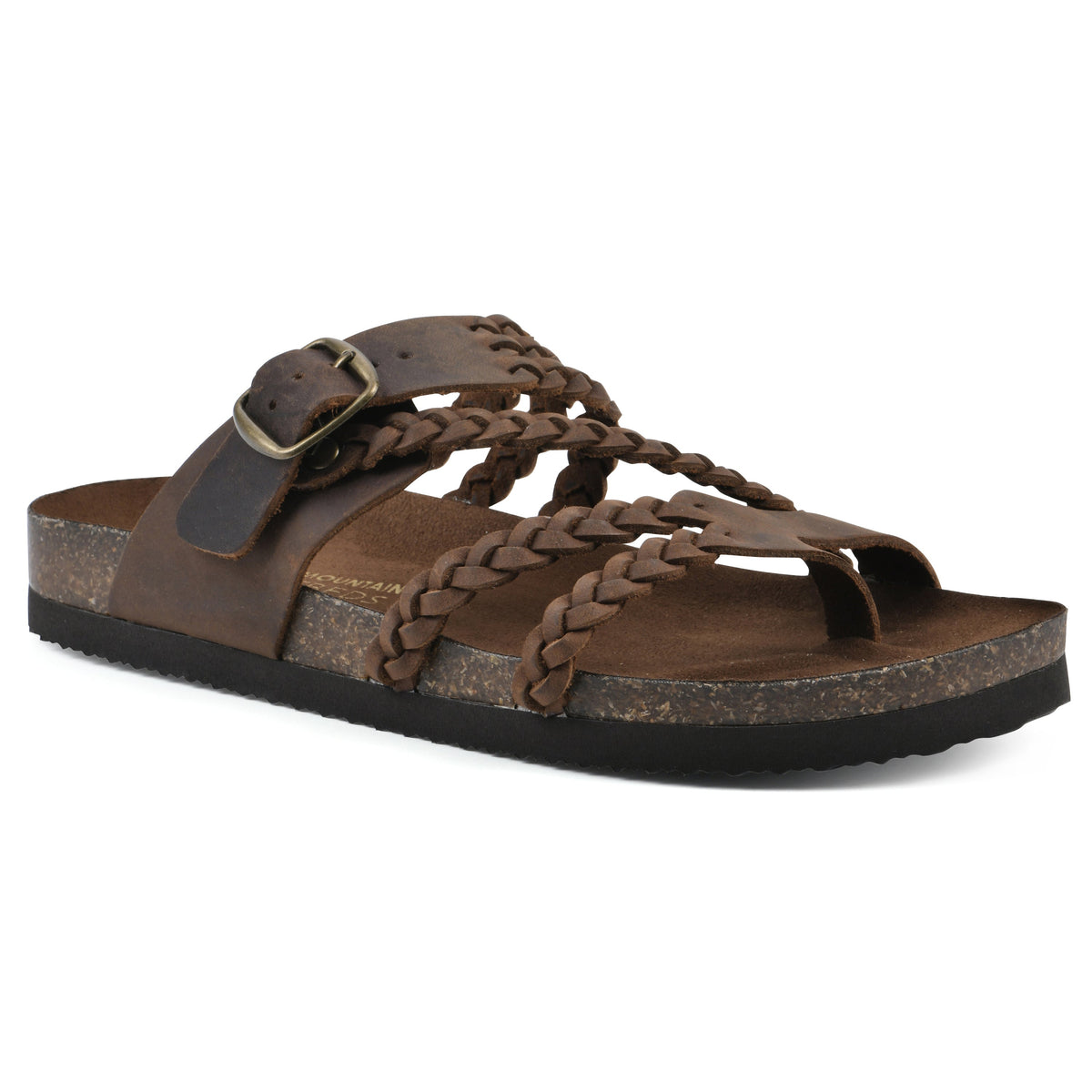Hayleigh | Woven Strap Footbed Sandals