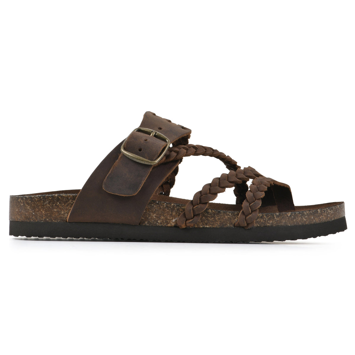 Hayleigh | Woven Strap Footbed Sandals