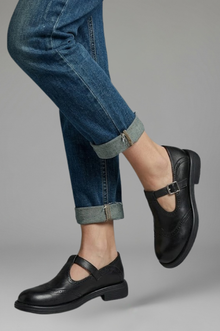 Women's Mary Jane Shoes with T Strap Design for Everyday Wear