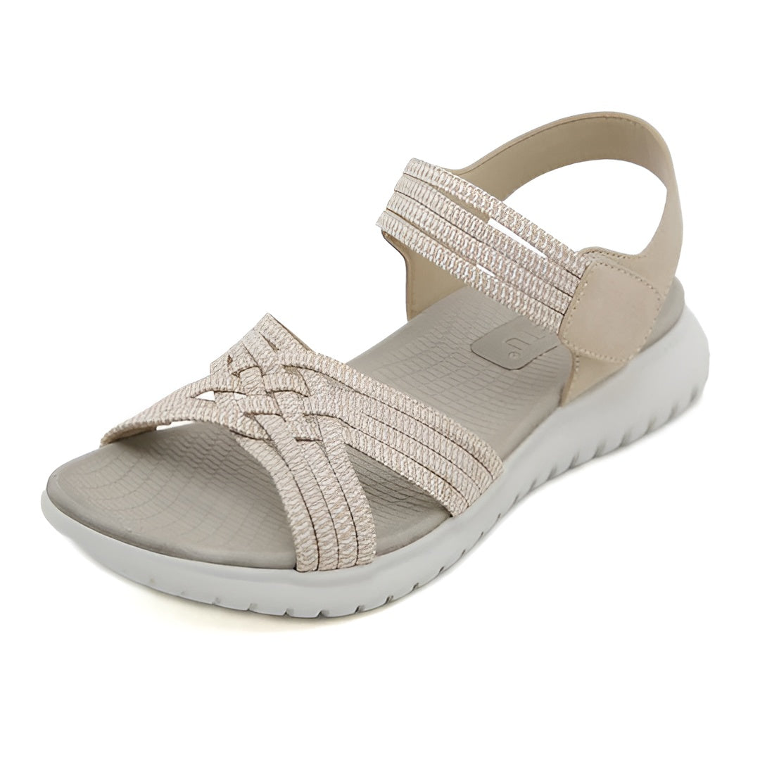 Christina | Woven Strap Comfort Sandals