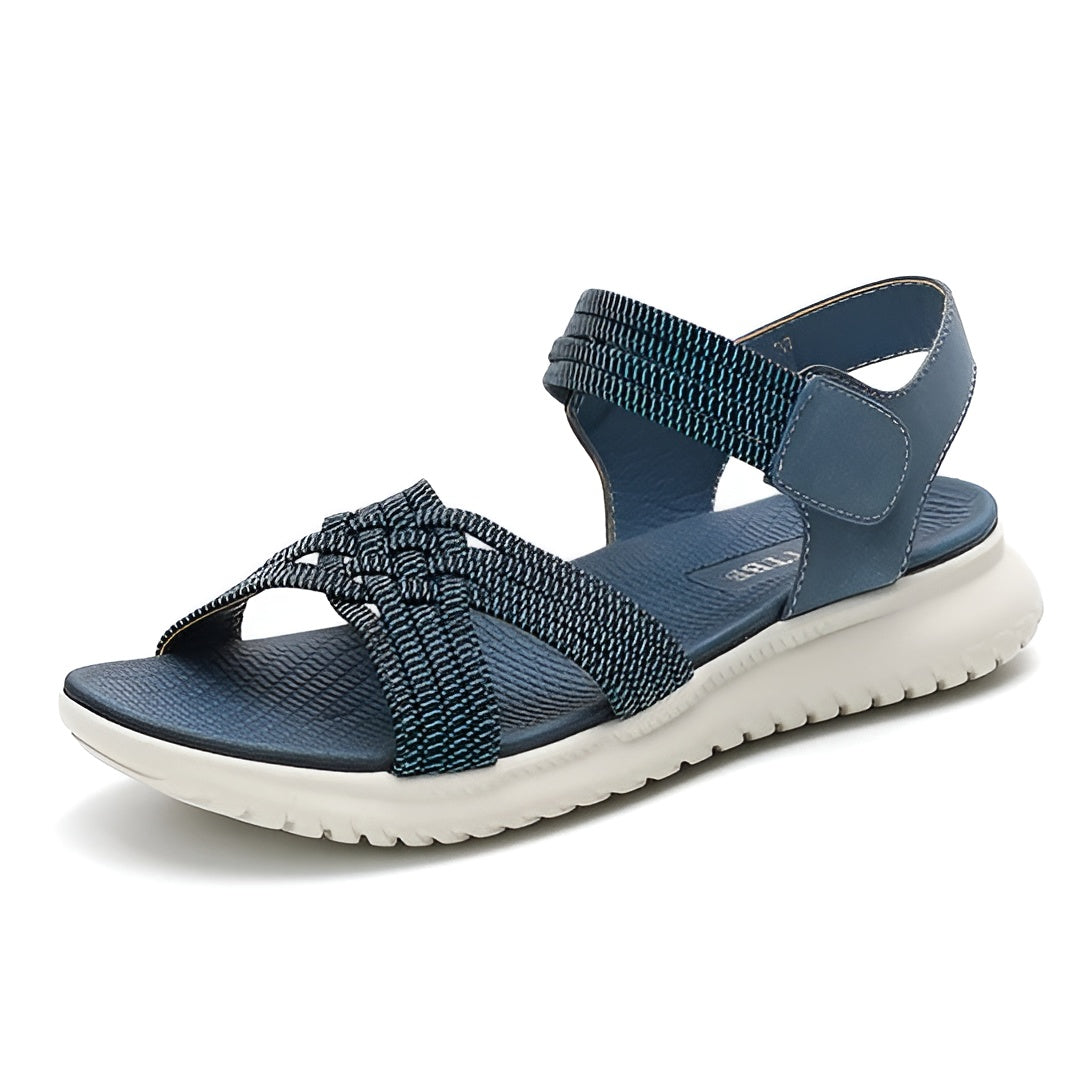 Christina | Woven Strap Comfort Sandals