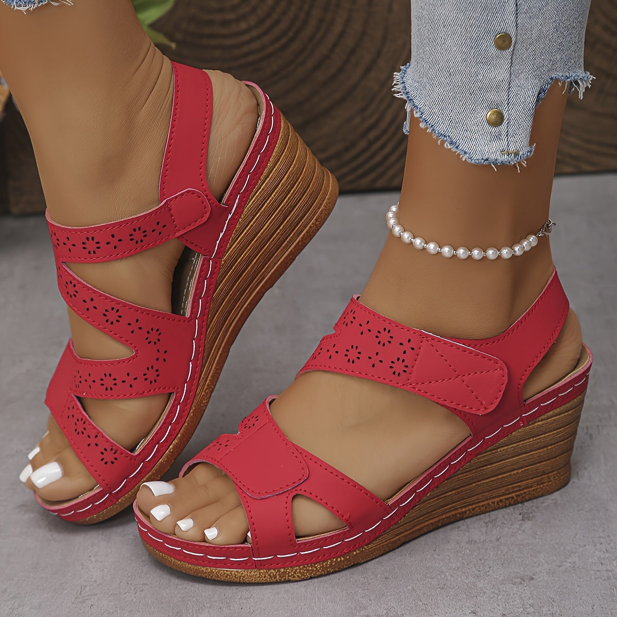 Amelia | Wedge Comfort Sandals