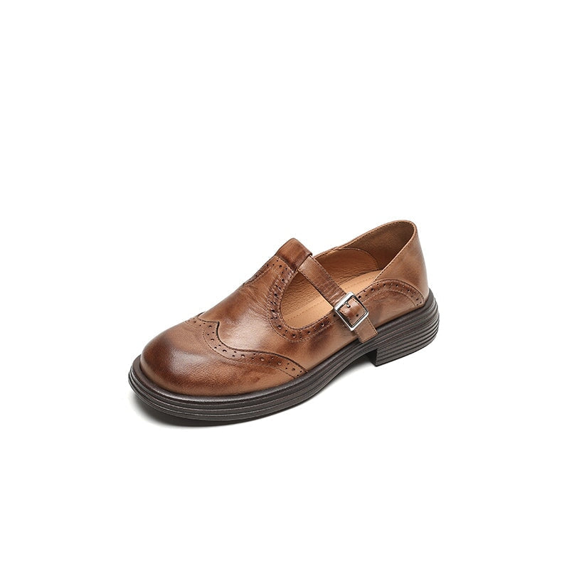 Edith | T-Strap Mary Jane Flats