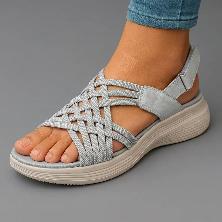 Marta | Woven Strap Comfort Sandals