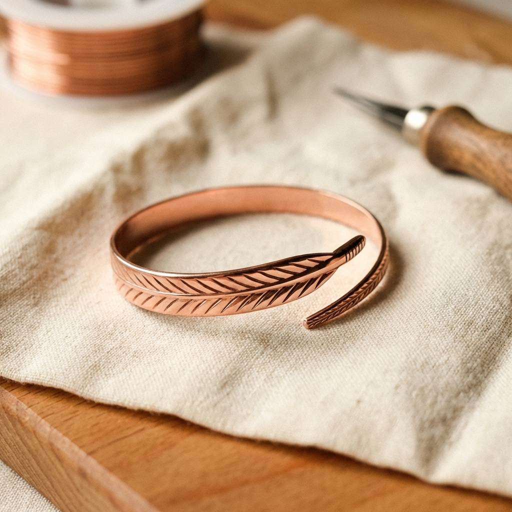 Hester's Root Copper Bracelet