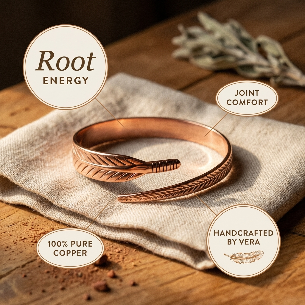 Hester's Root Copper Bracelet