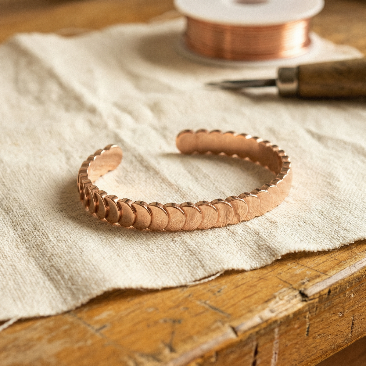 Hester's Ebb Copper Bracelet