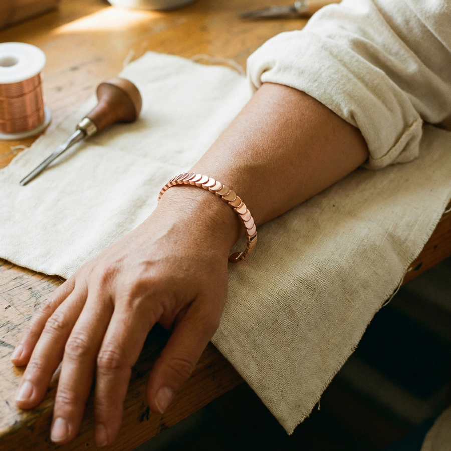 Hester's Ebb Copper Bracelet