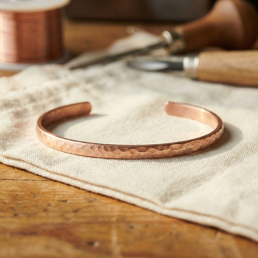 Hester's Sand Copper Anklet