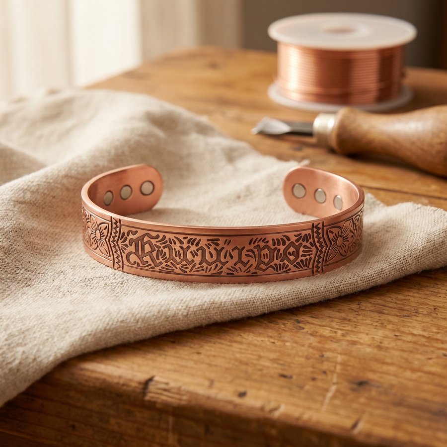 Hester's Drift Copper Bracelet