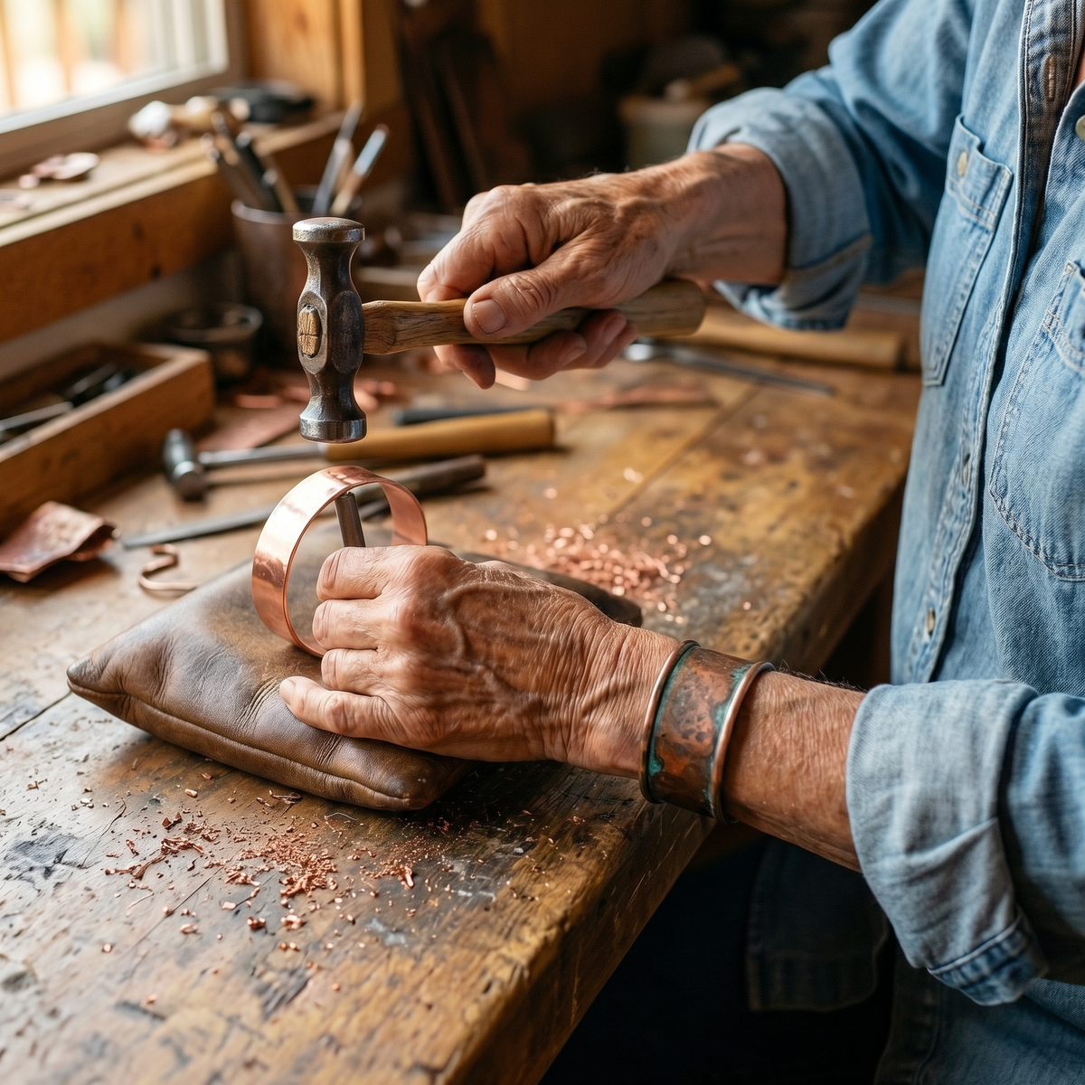 Hester's Wick Copper Bracelet