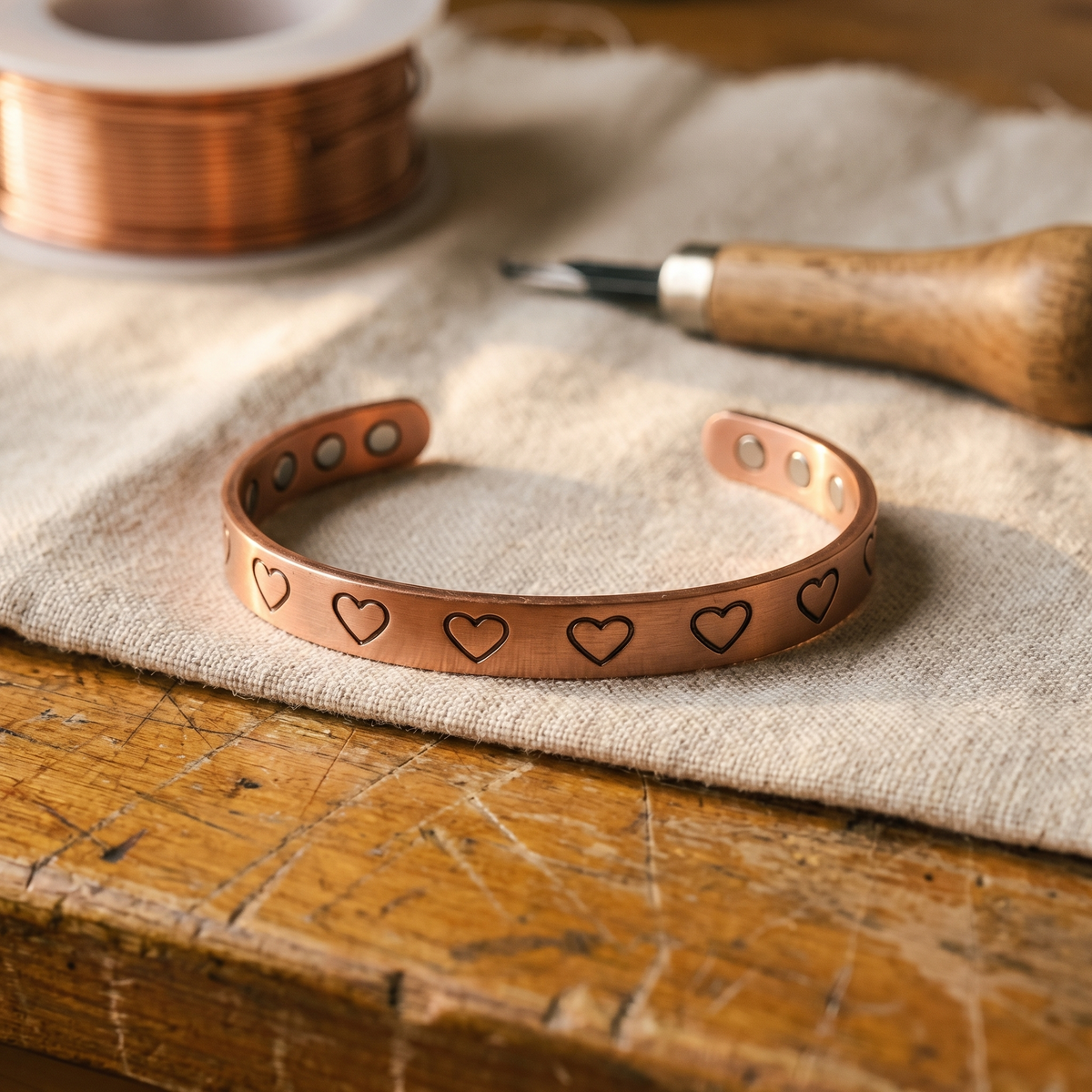 Hester's Hearth Copper Bracelet