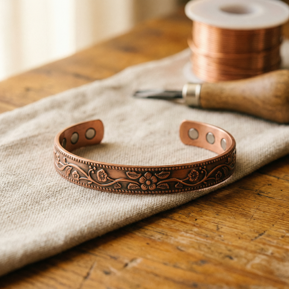 Hester's Knell Copper Bracelet