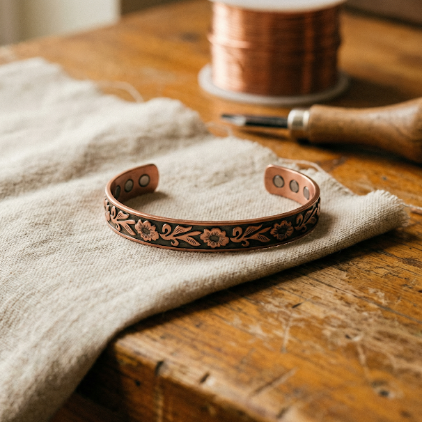 Hester's Vine Copper Bracelet