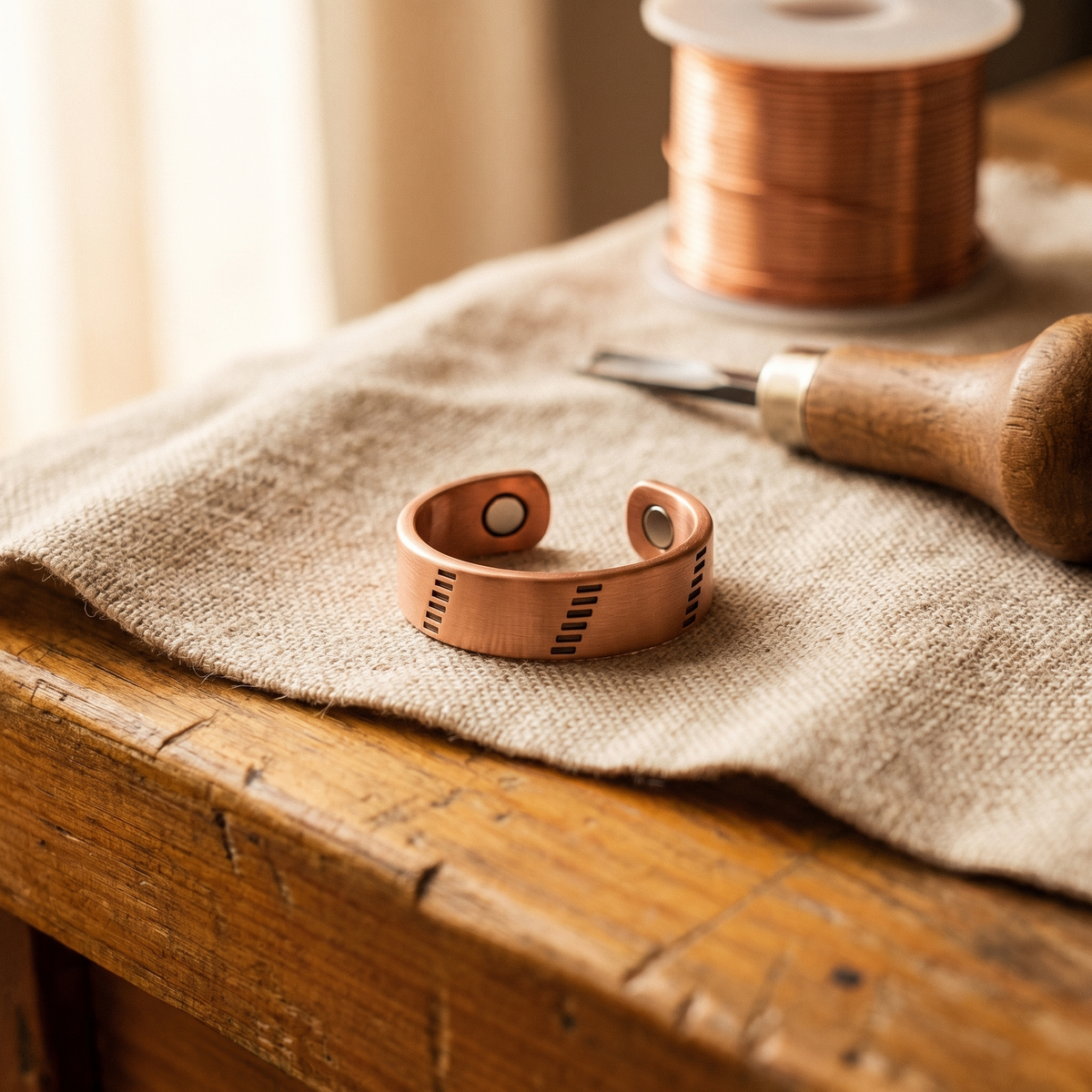 Hester's Hearth Copper Ring