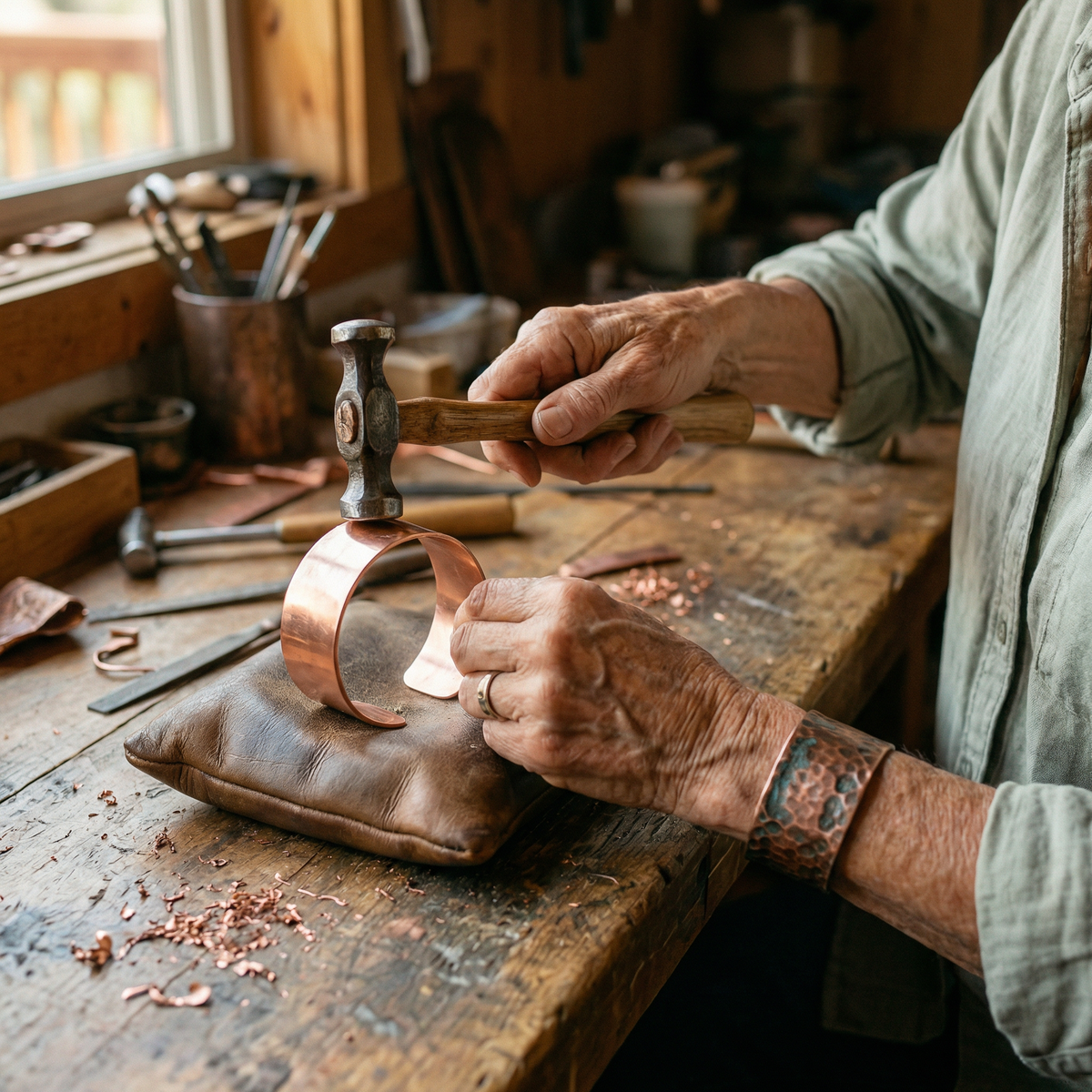 Hester's Hearth Copper Ring