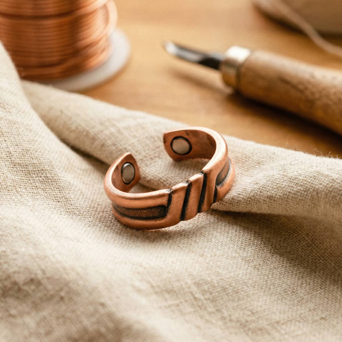 Hester's Peat Copper Ring