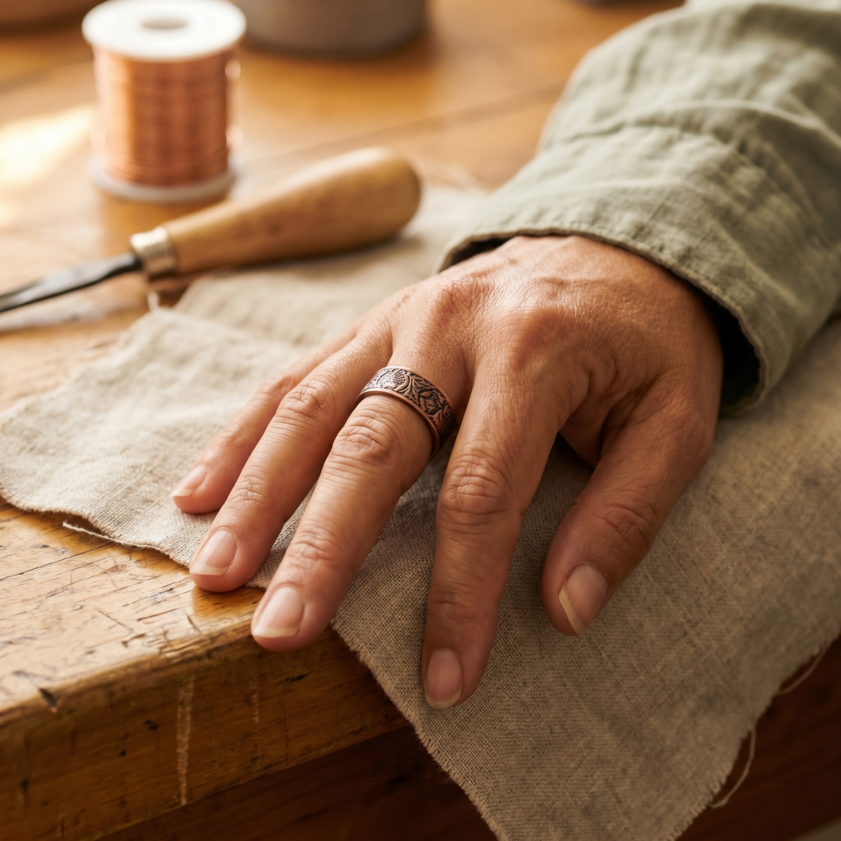 Hester's Bole Copper Ring
