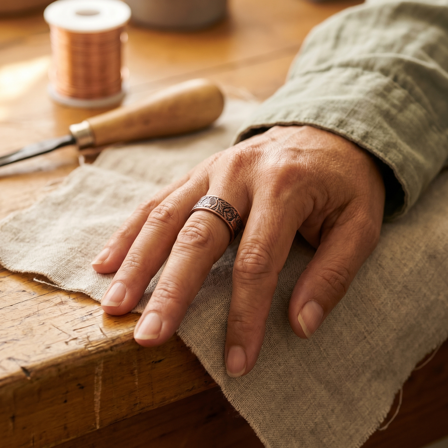 Hester's Bole Copper Ring