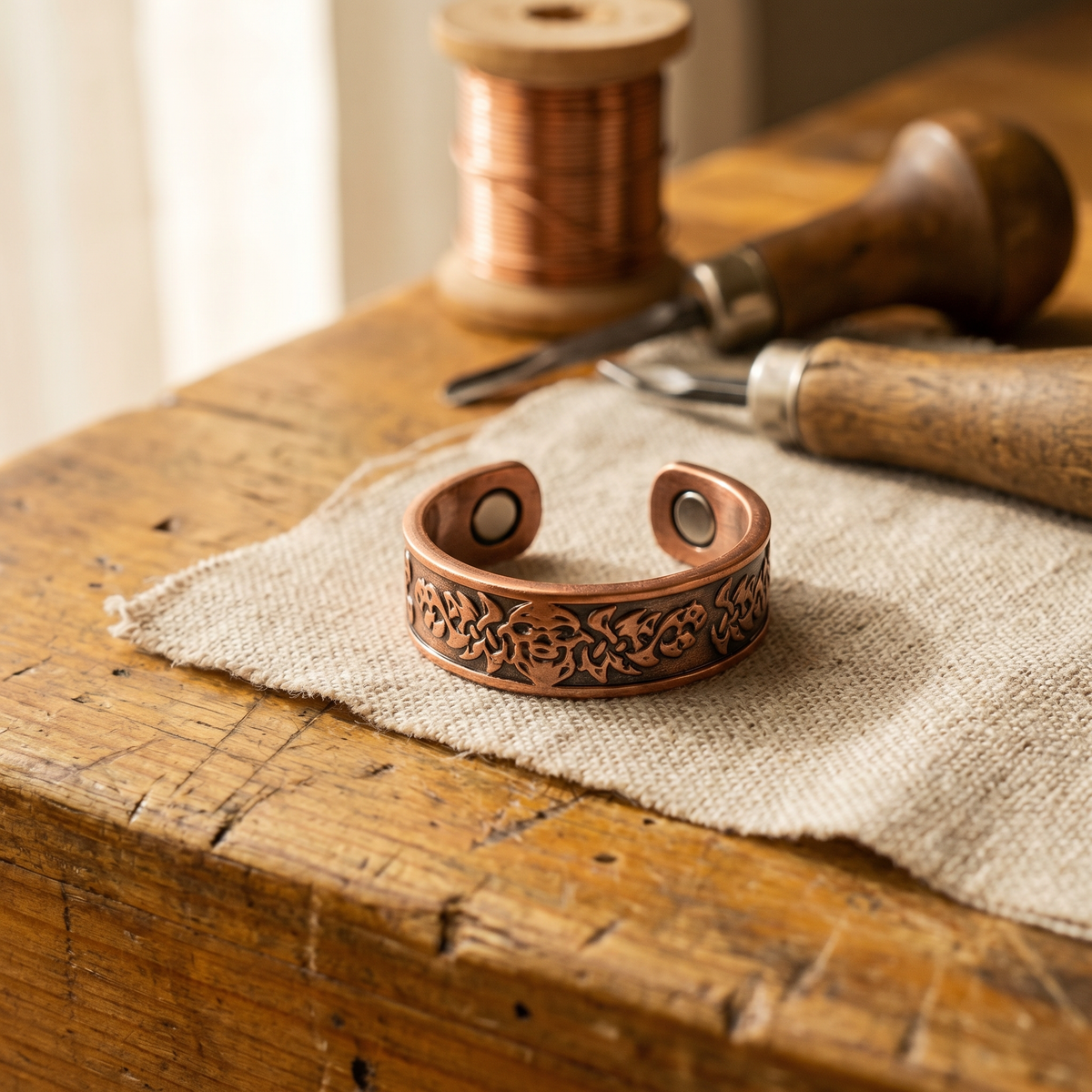 Hester's Clag Copper Ring