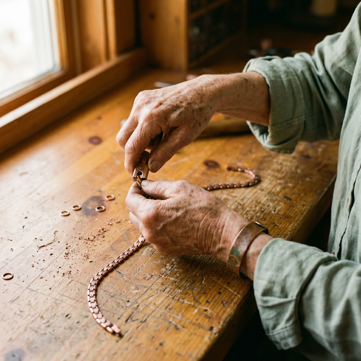 Hester's Haze Copper Necklace