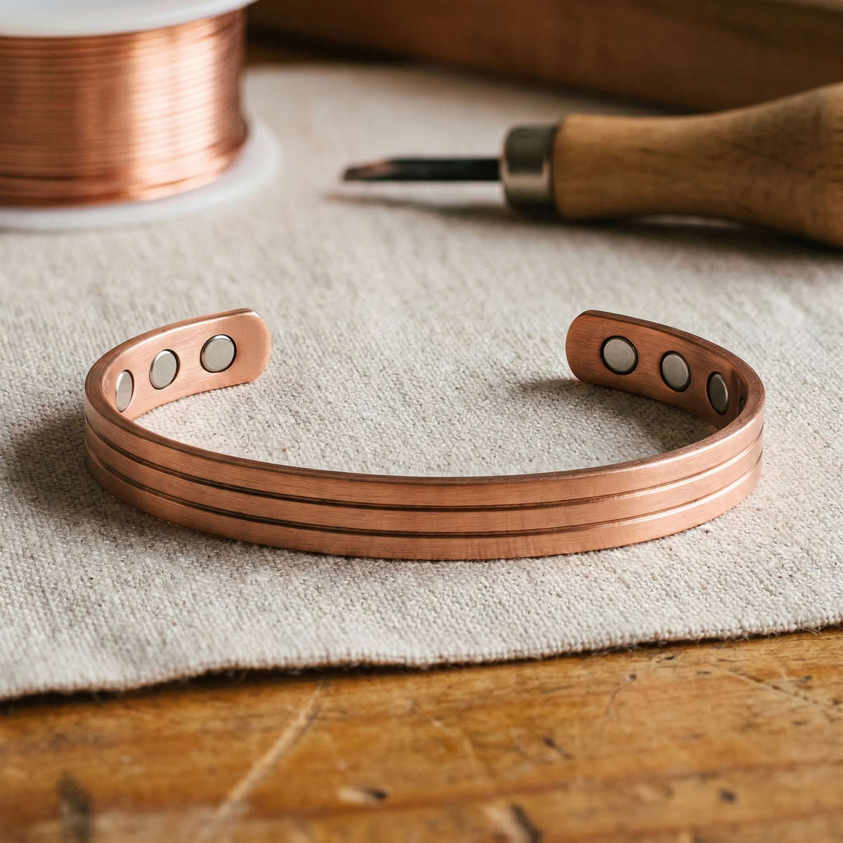Hester's Core Copper Bracelet