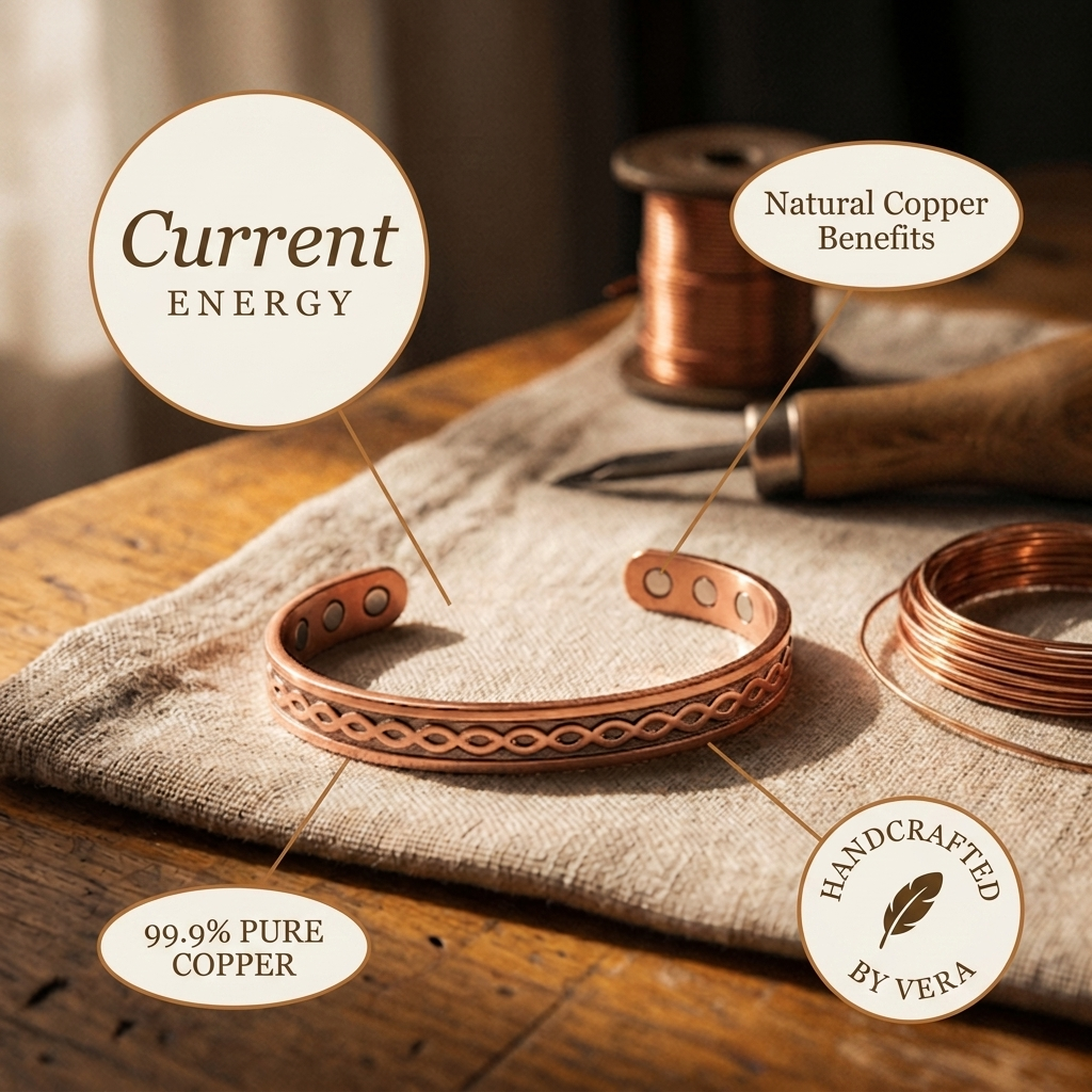Hester's Current Copper Bracelet