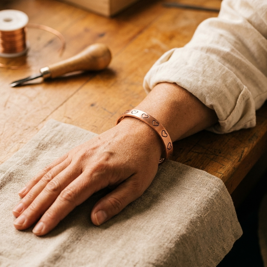 Hester's Hearth Copper Bracelet