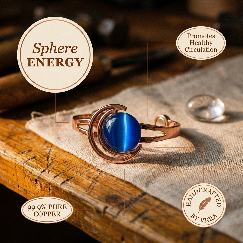 Hester's Sphere Copper Bracelet
