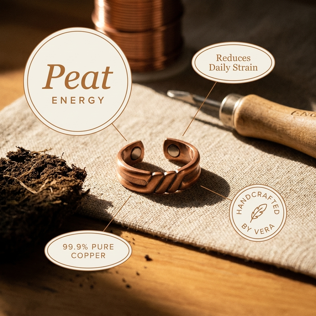 Hester's Peat Copper Ring