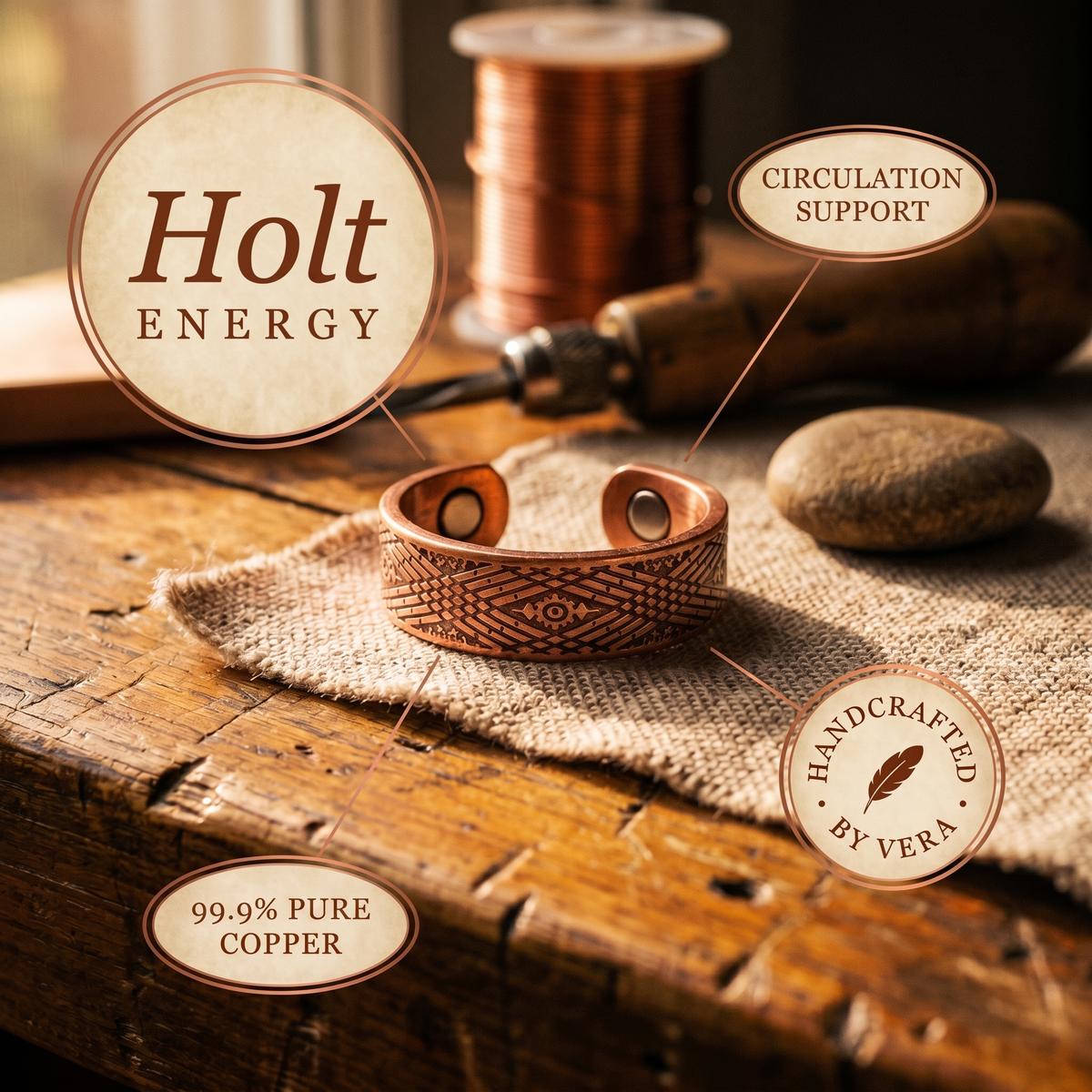 Hester's Holt Copper Ring