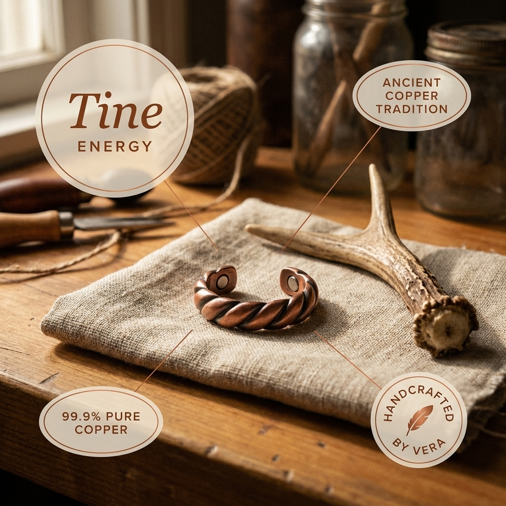 Hester's Tine Copper Ring