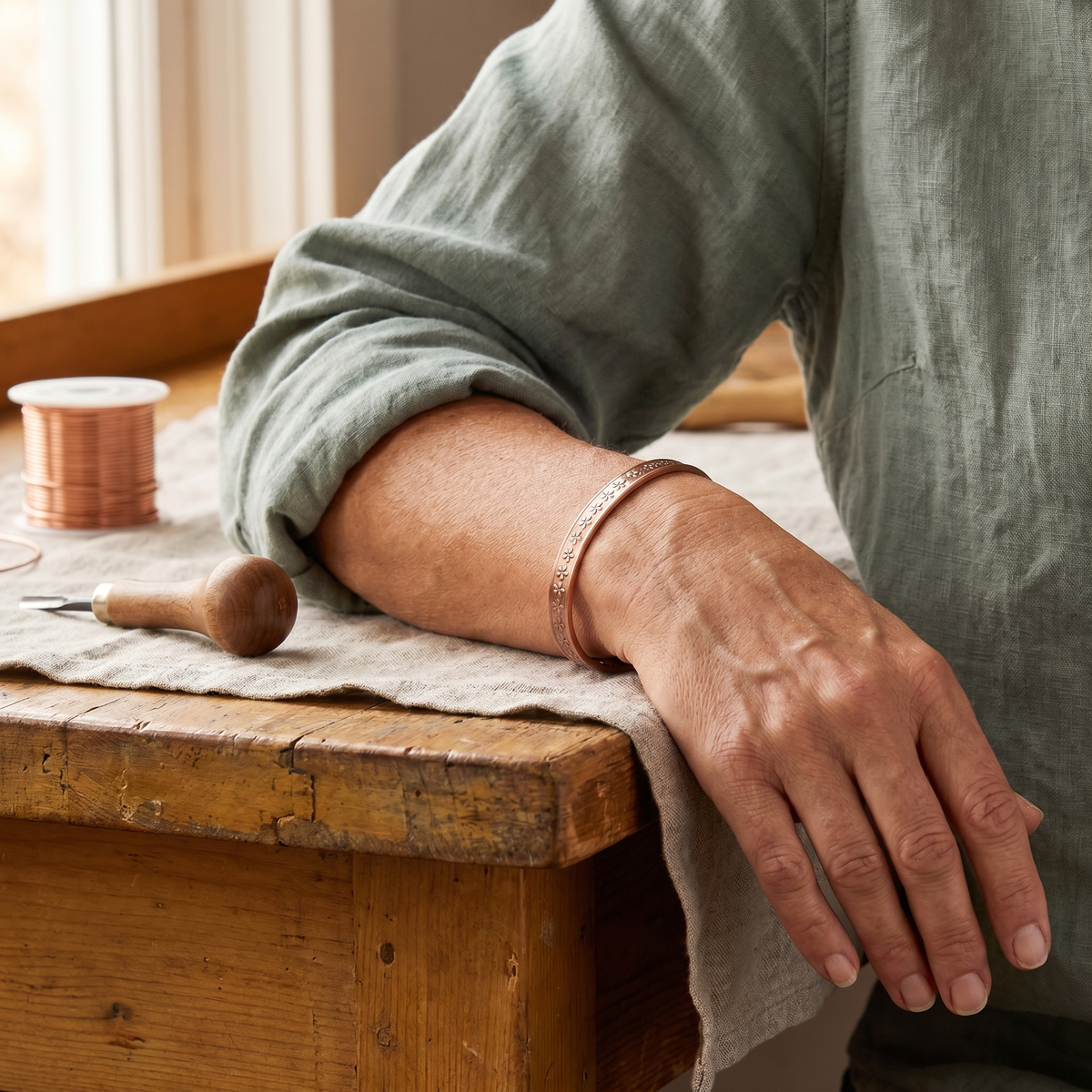 Hester's Loch Copper Bracelet