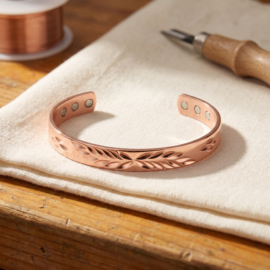 Hester's Lunar Copper Bracelet