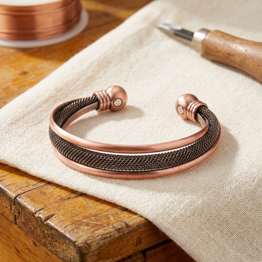 Hester's Cairn Copper Bracelet