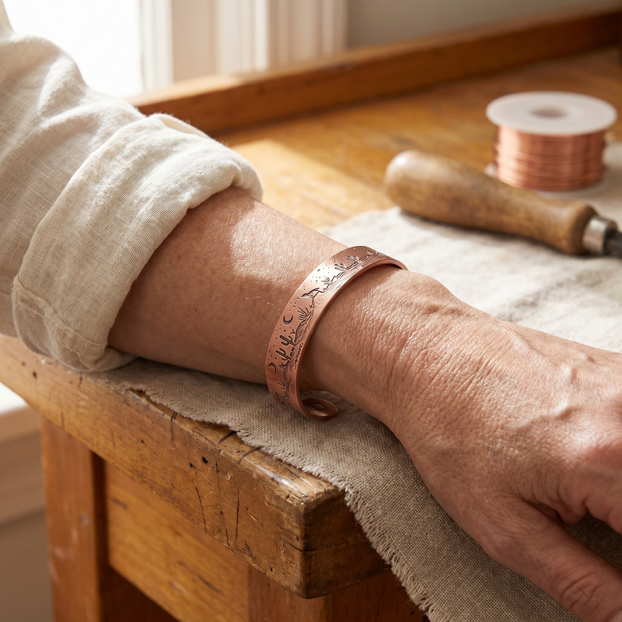 Hester's Cove Copper Bracelet