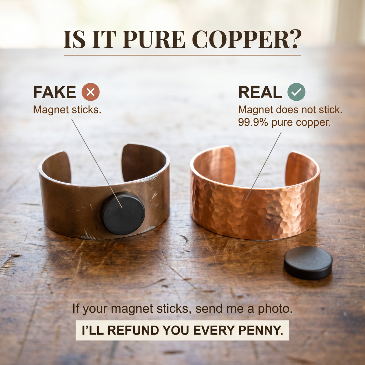 Hester's Thorn Copper Bracelet