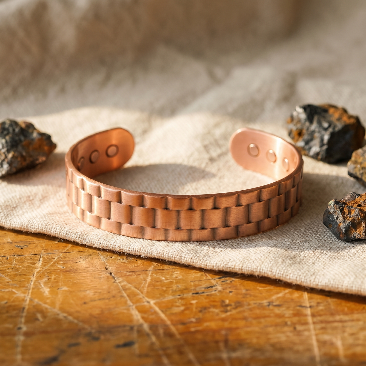 Hester's Ore Men's Copper Bracelet