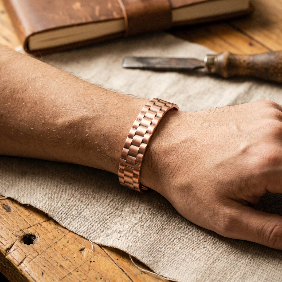 Hester's Ore Men's Copper Bracelet