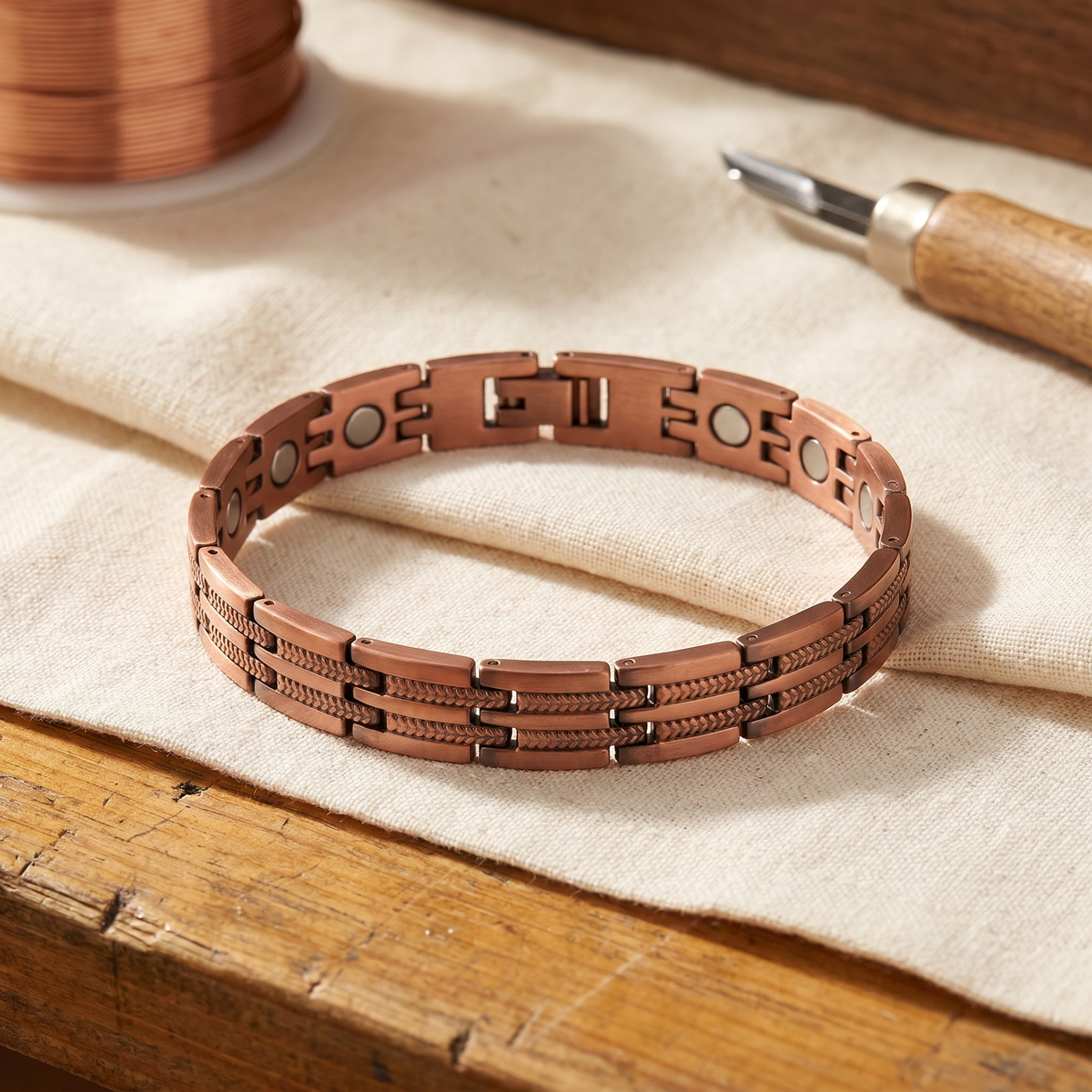 Hester's Pike Men's Copper Bracelet