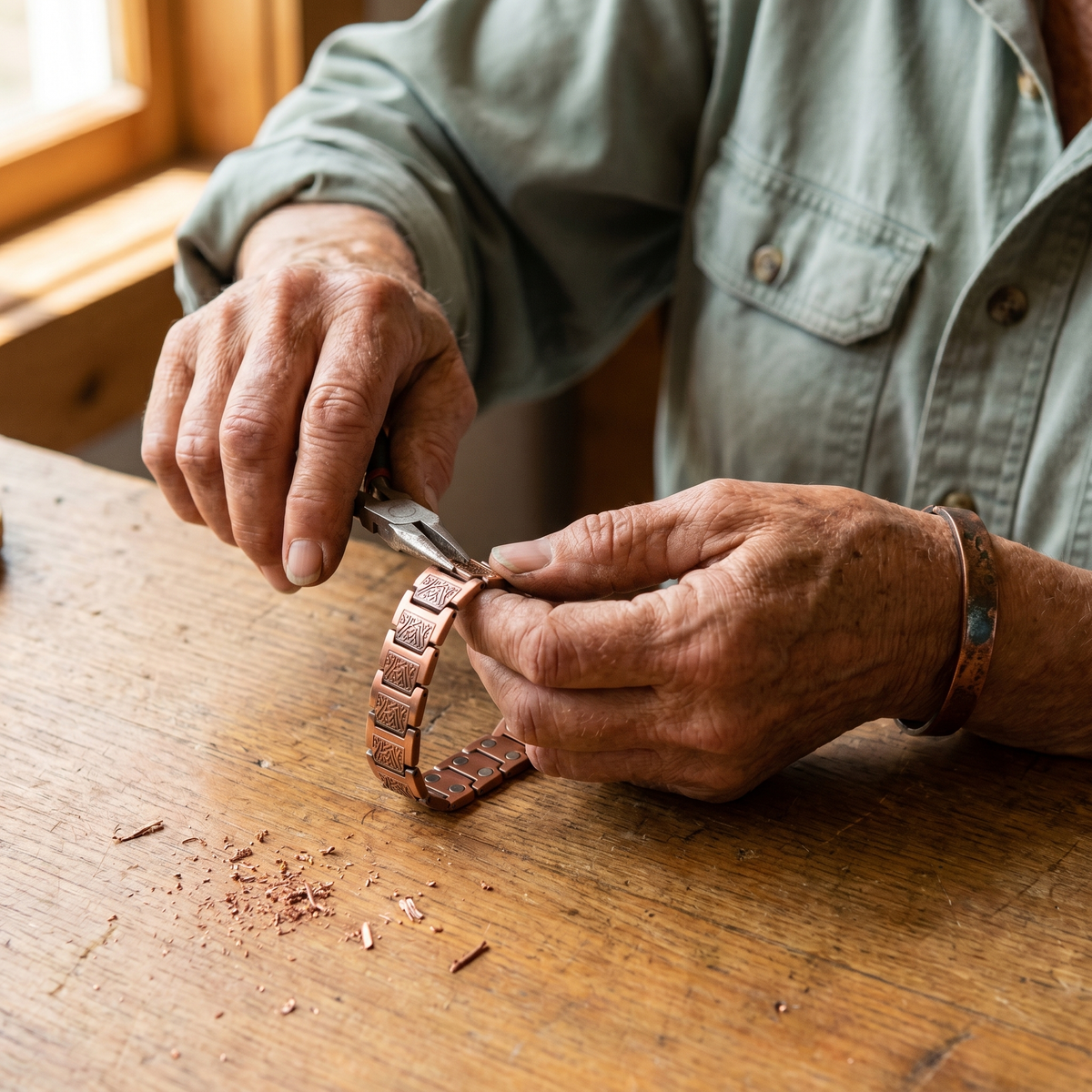 Hester's Glen Men's Copper Bracelet
